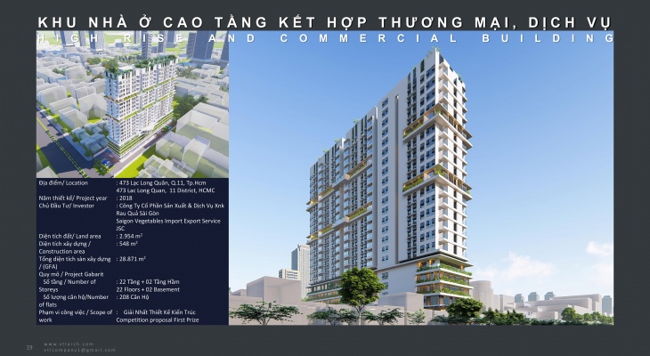 KHU NHÀ Ở CAO TẦNG KẾT HỢP THƯƠNG MẠI, DỊCH VỤ 