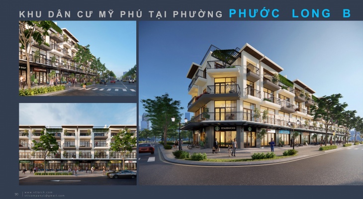 Khu DÂN CƯ  MỸ PHÚ TẠI PHƯỜNG PHƯỚC LONG B