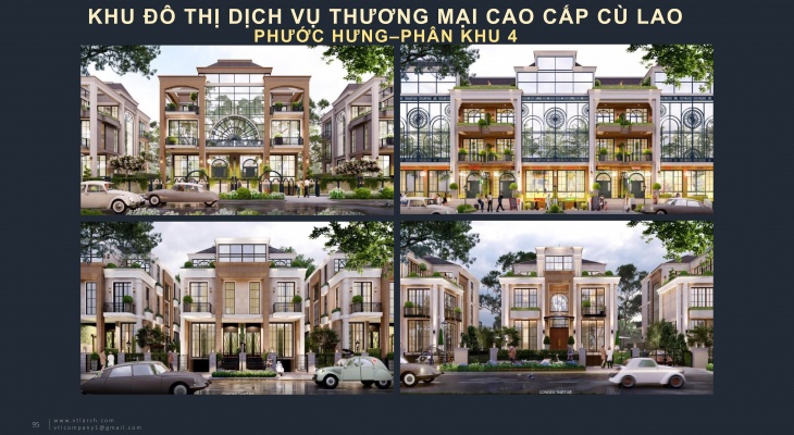 Khu ĐÔ THỊ DỊCH VỤ  THƯƠNG MẠI  CAO CẤP CÙ LAO  PHƯỚC HƯNG–PHÂN KHU 4 (AUQA P4)