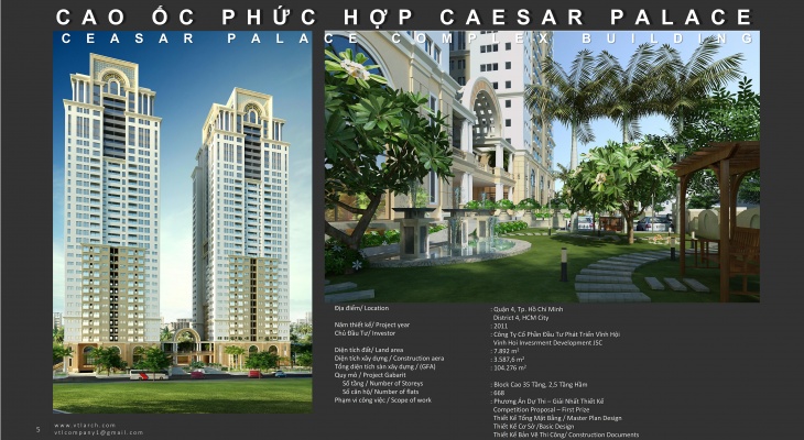 CAO ỐC PHỨC HỢP CAESAR PALACE